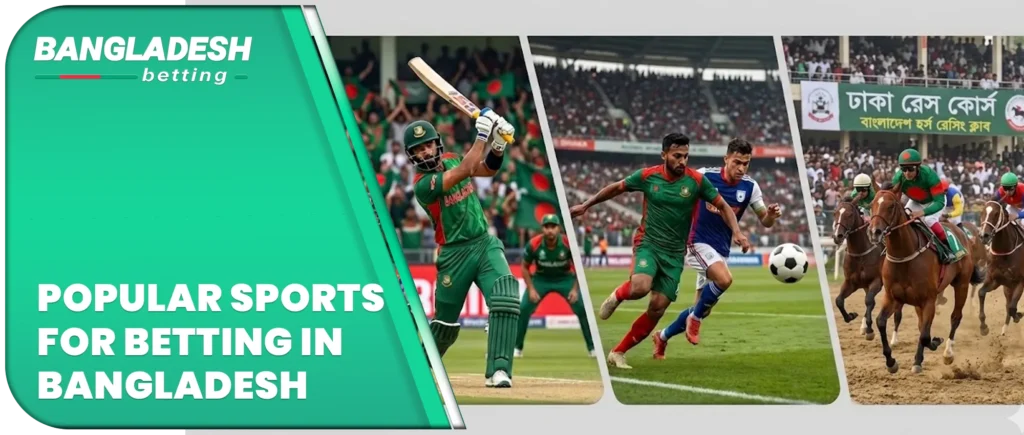 Popular sports for betting in Bangladesh